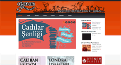 Desktop Screenshot of otonomyayincilik.com